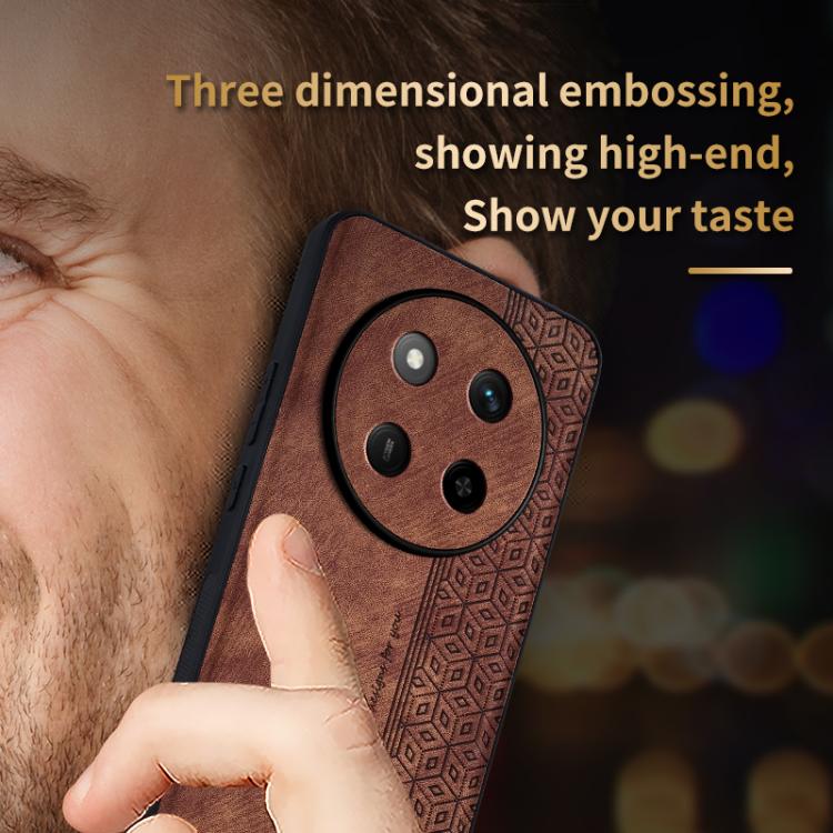 For Honor X60 Pro AZNS 3D Embossed Skin Feel Phone Case