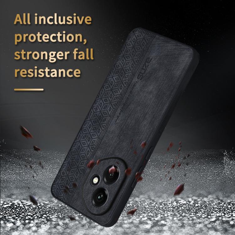 For Honor 400 Global 156.5mm AZNS 3D Embossed Skin Feel Phone Case