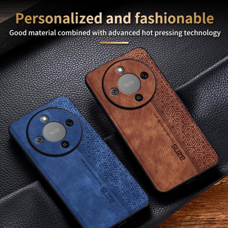 For Honor X70 5G AZNS 3D Embossed Skin Feel Phone Case