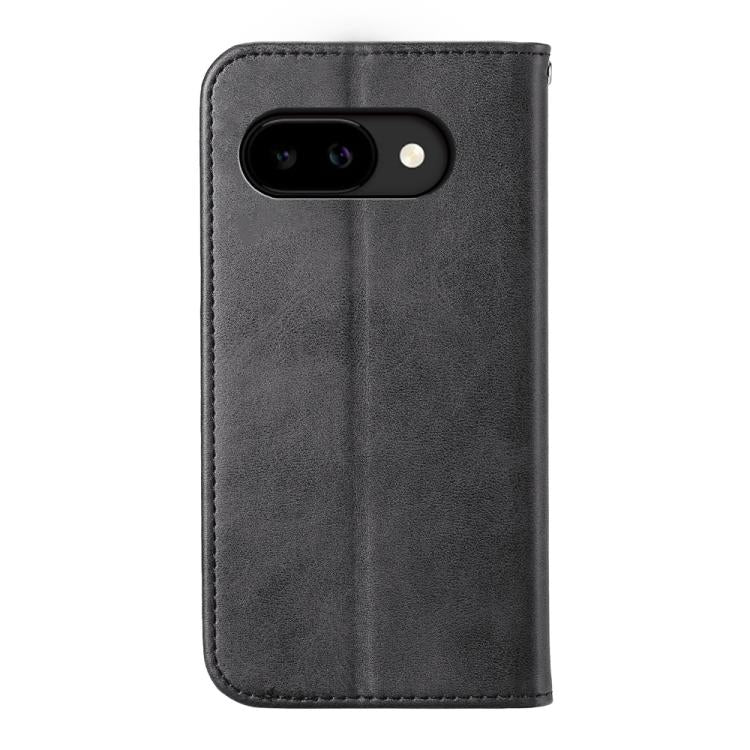 For Google Pixel 10a Cubic Grid Calf Texture Magnetic Leather Phone Case