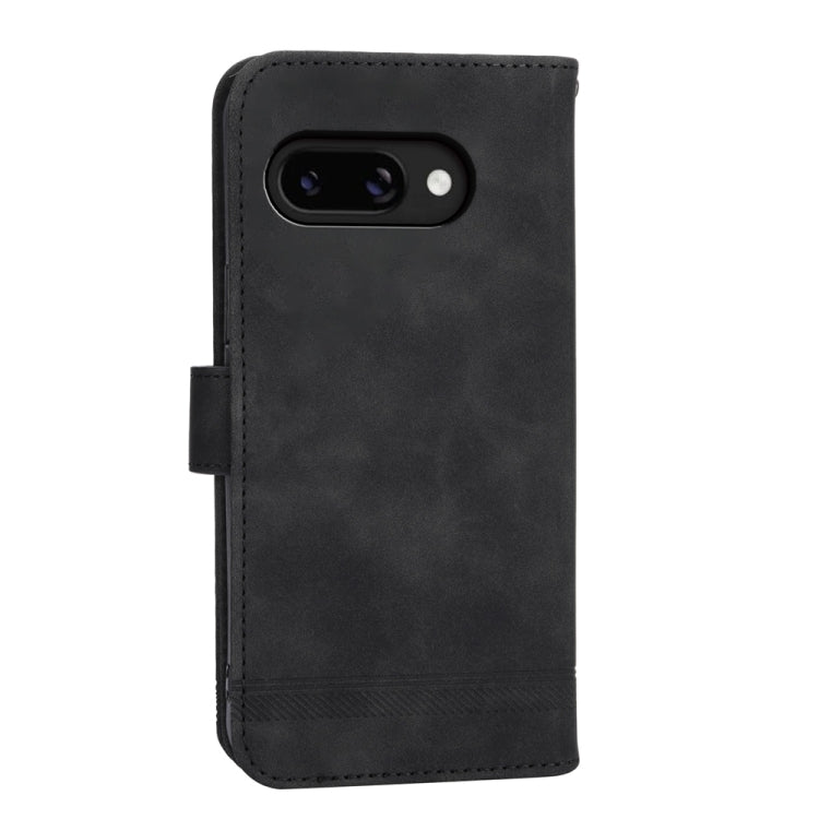 For Google Pixel 9a Dierfeng Dream Line TPU Hybrid PU Leather Phone Case