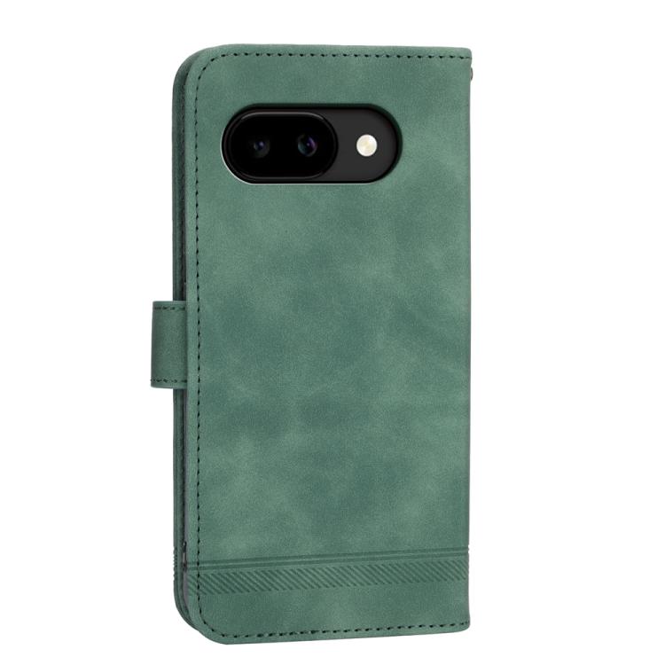 For Google Pixel 10a Dierfeng Dream Line TPU Hybrid PU Leather Phone Case