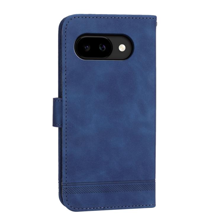 For Google Pixel 10a Dierfeng Dream Line TPU Hybrid PU Leather Phone Case
