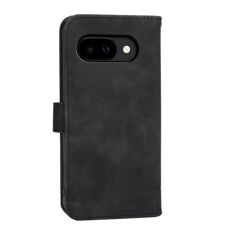 For Google Pixel 10a Dierfeng Dream Line TPU Hybrid PU Leather Phone Case