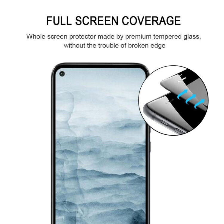 For Huawei Mate 30 Lite Full Glue Full Screen Tempered Glass Film