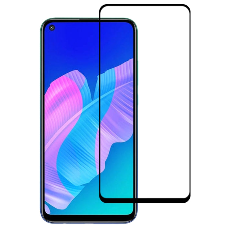 For Huawei P40 Lite E Full Glue Full Screen Tempered Glass Film