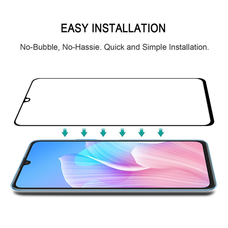 For Huawei Enjoy Z 2020 Full Glue Full Screen Tempered Glass Film