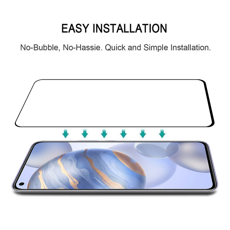For Huawei Honor 30 Full Glue Full Screen Tempered Glass Film