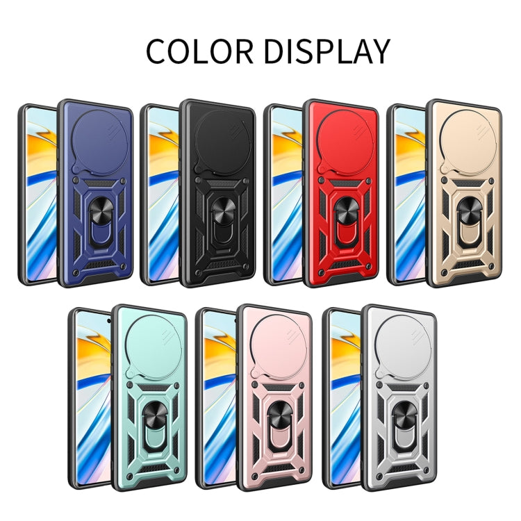 For Honor Magic6 Pro Sliding Camera Cover Design TPU+PC Phone Case