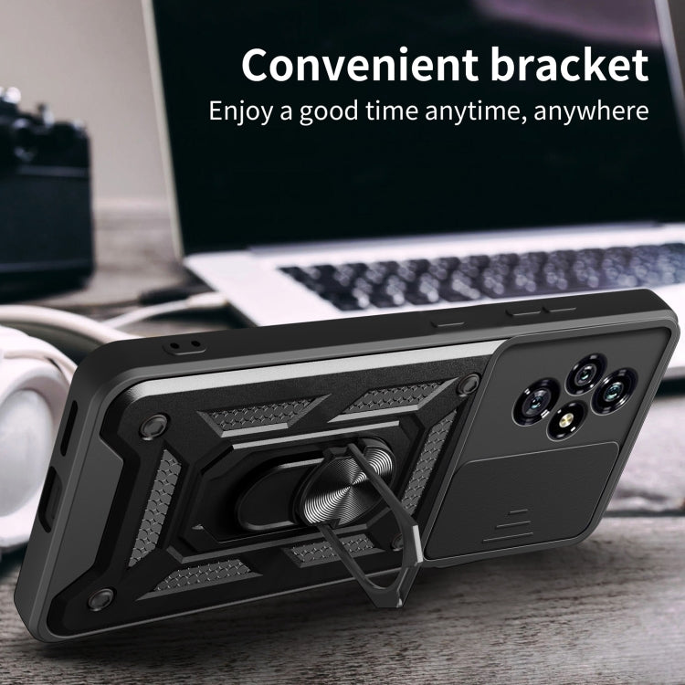 For Honor 200 Sliding Camera Cover Design TPU+PC Phone Case