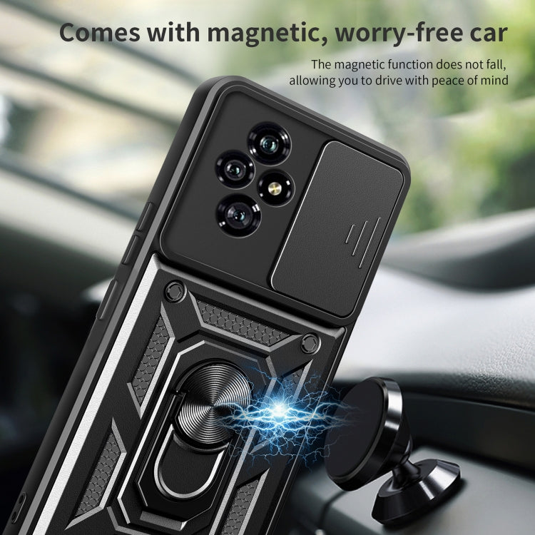 For Honor 200 Sliding Camera Cover Design TPU+PC Phone Case