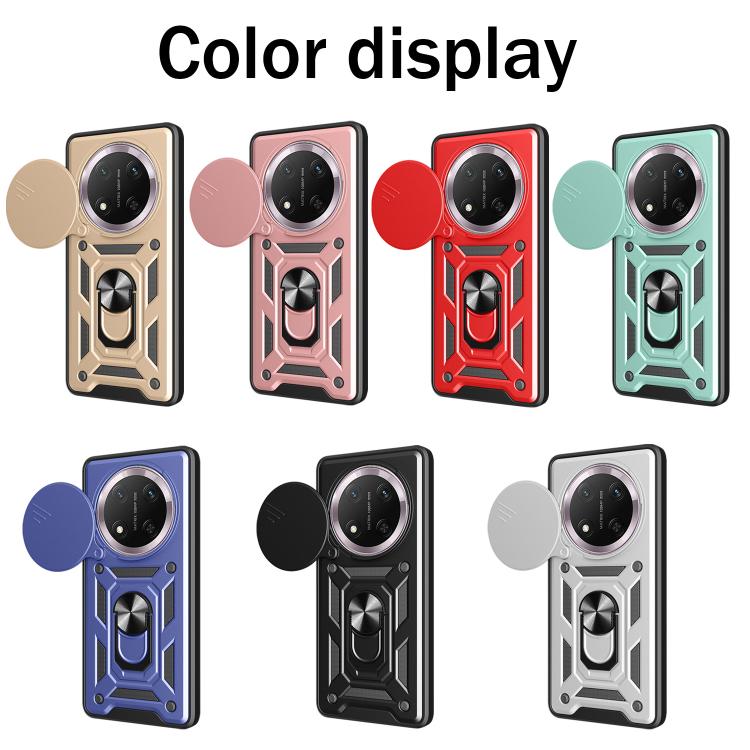 For Honor X60 Pro / X9c Sliding Camera Cover Design TPU+PC Phone Case