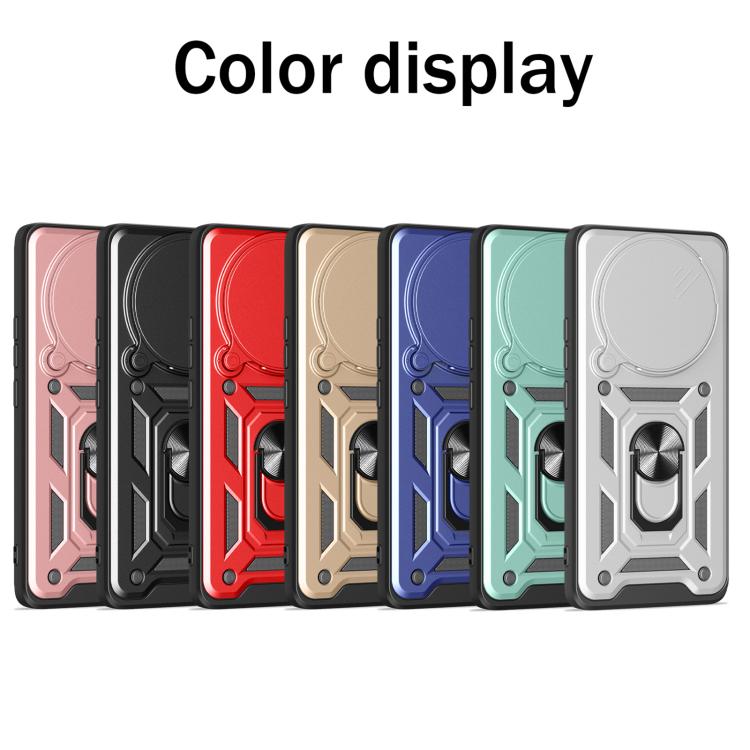 For Honor Magic7 Pro Sliding Camera Cover Design TPU+PC Phone Case