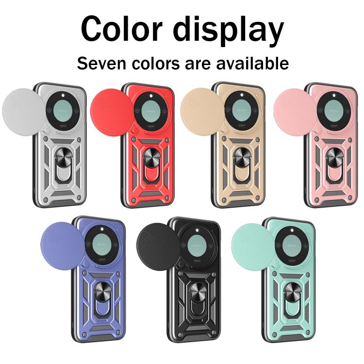 For Honor X9c Smart Sliding Camera Cover Design TPU+PC Phone Case