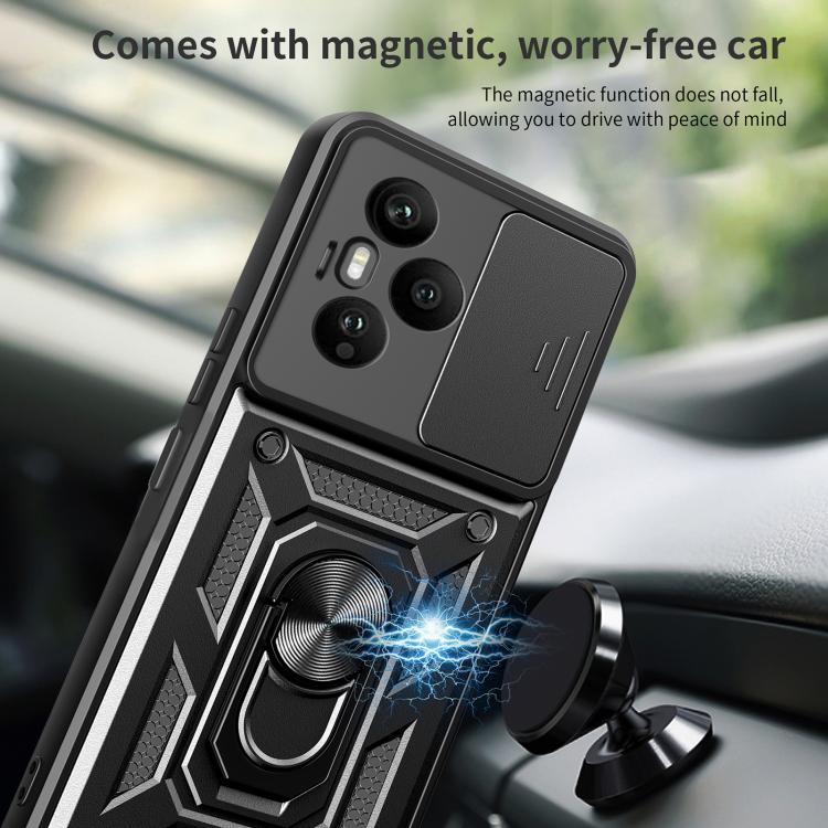 For Honor 400 Pro Global 160.8mm Sliding Camera Cover Design TPU+PC Phone Case