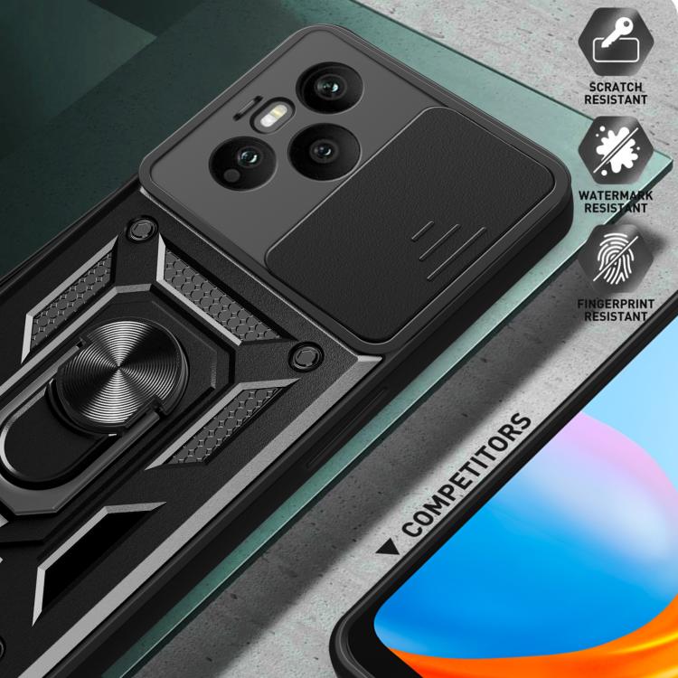 For Honor 400 Pro Global 160.8mm Sliding Camera Cover Design TPU+PC Phone Case