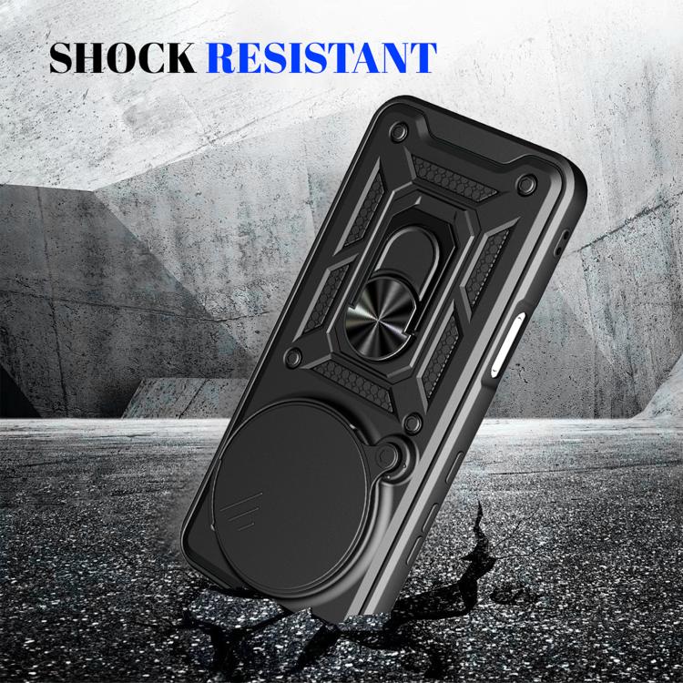 For Honor Magic8 Pro 5G Sliding Camera Cover Design TPU+PC Phone Case