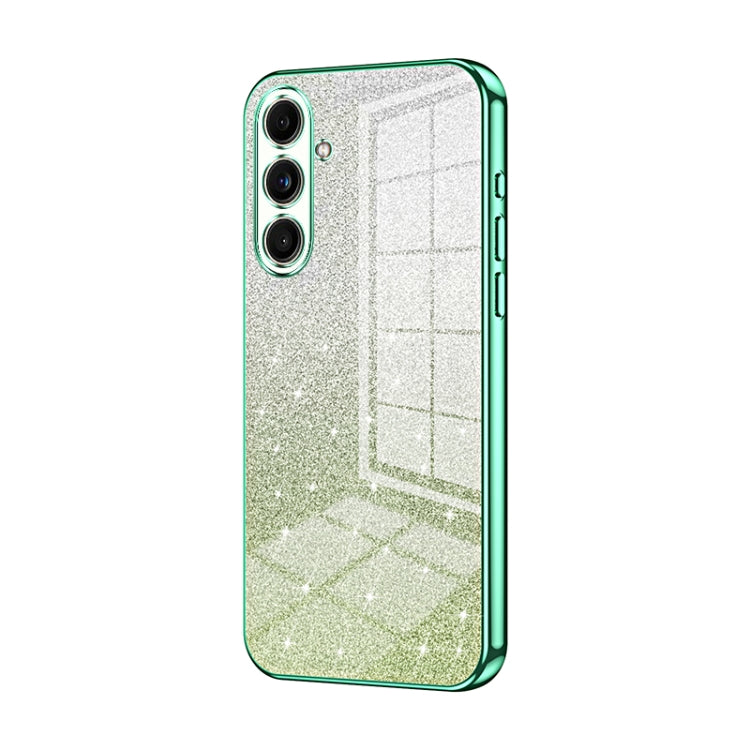 For Samsung Galaxy C55 Gradient Glitter Powder Electroplated Phone Case