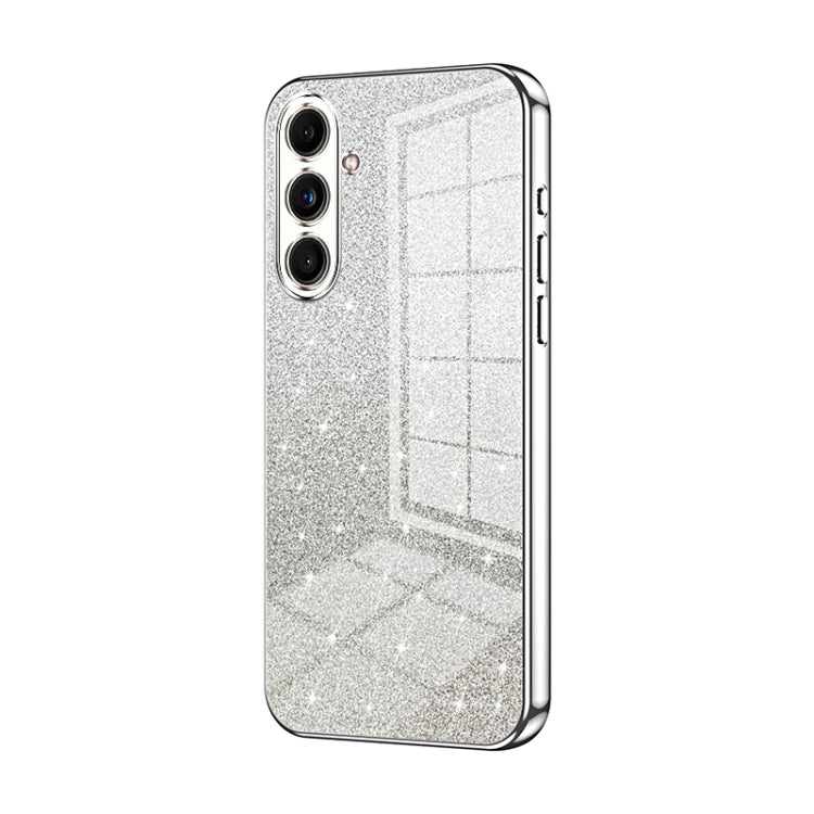 For Samsung Galaxy C55 Gradient Glitter Powder Electroplated Phone Case