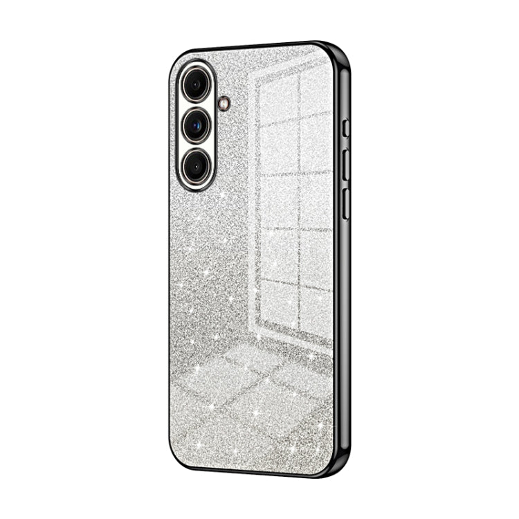 For Samsung Galaxy C55 Gradient Glitter Powder Electroplated Phone Case