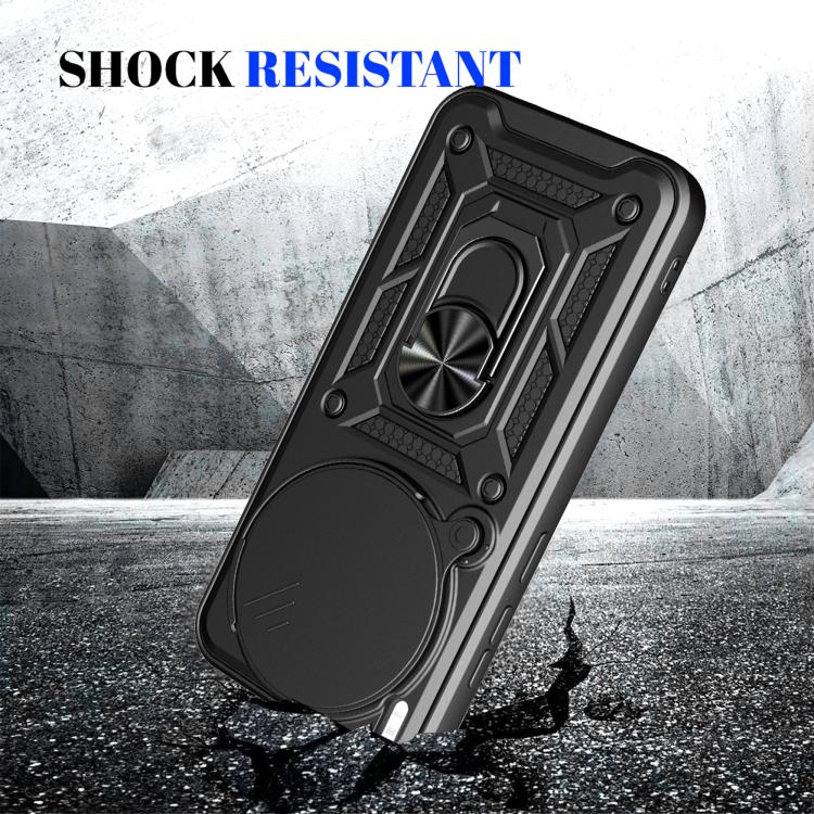 For vivo X300 Pro Sliding Camera Cover Design TPU+PC Phone Case