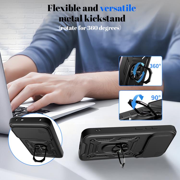 For vivo X300 FE 5G Russia / Zeiss Sliding Camera Cover Design TPU+PC Phone Case