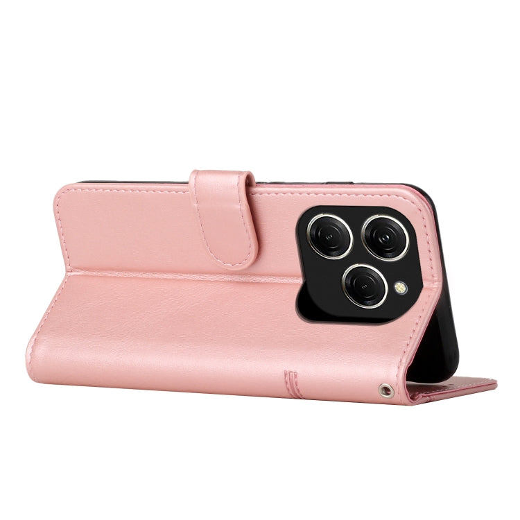 For Tecno Spark 20 Pro 5G Stitching Calf Texture Buckle Leather Phone Case
