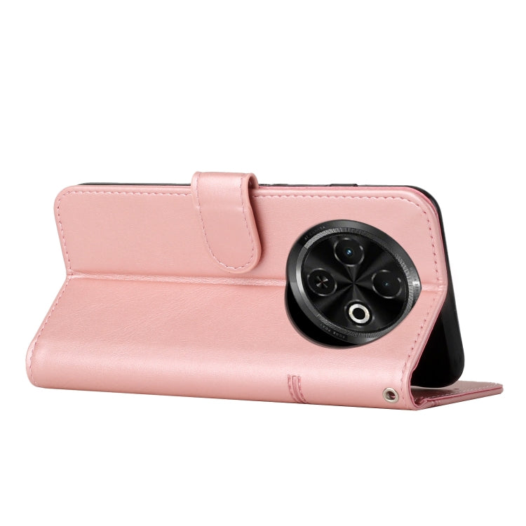 For Tecno Spark 30C Stitching Calf Texture Buckle Leather Phone Case
