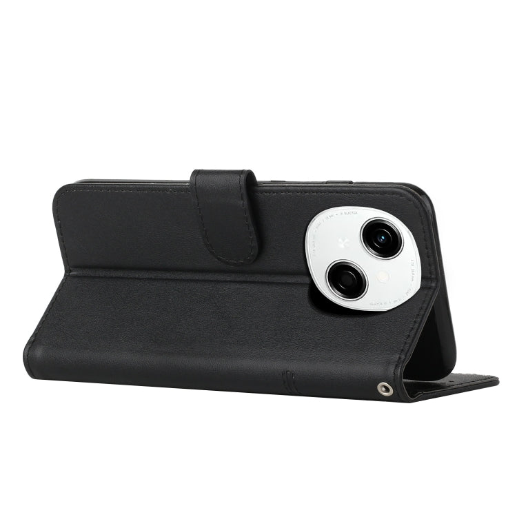 For Tecno Spark Go 1 Stitching Calf Texture Buckle Leather Phone Case