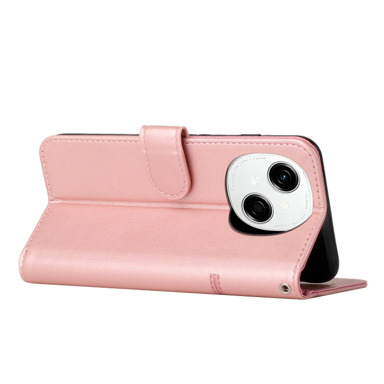 For Tecno Spark Go 1 Stitching Calf Texture Buckle Leather Phone Case