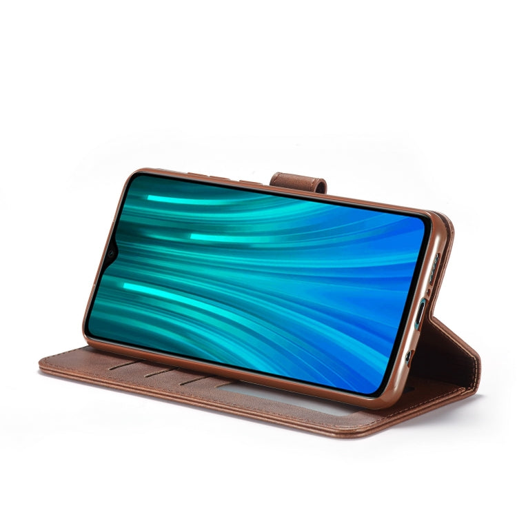 For Xiaomi Redmi 9 LC.IMEEKE Calf Texture Horizontal Flip Leather Case, with Holder & Card Slots & Wallet