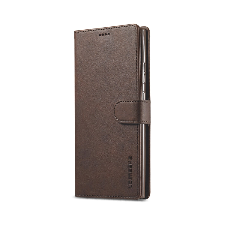 For Samsung Galaxy Note 20 LC.IMEEKE Calf Texture Horizontal Flip Leather Case, with Holder & Card Slots & Wallet