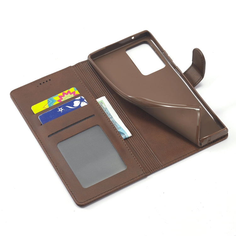 For Samsung Galaxy Note 20 LC.IMEEKE Calf Texture Horizontal Flip Leather Case, with Holder & Card Slots & Wallet