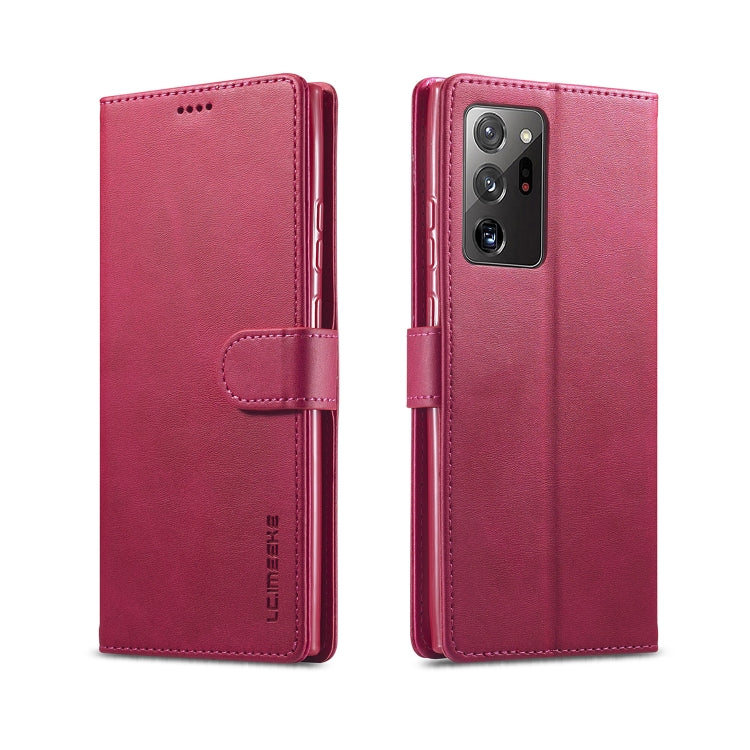 For Samsung Galaxy Note 20 LC.IMEEKE Calf Texture Horizontal Flip Leather Case, with Holder & Card Slots & Wallet
