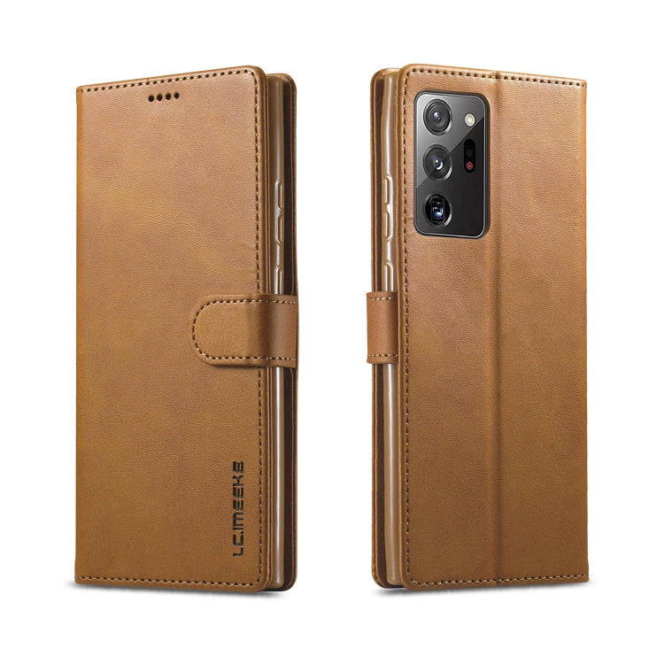 For Samsung Galaxy Note 20 LC.IMEEKE Calf Texture Horizontal Flip Leather Case, with Holder & Card Slots & Wallet