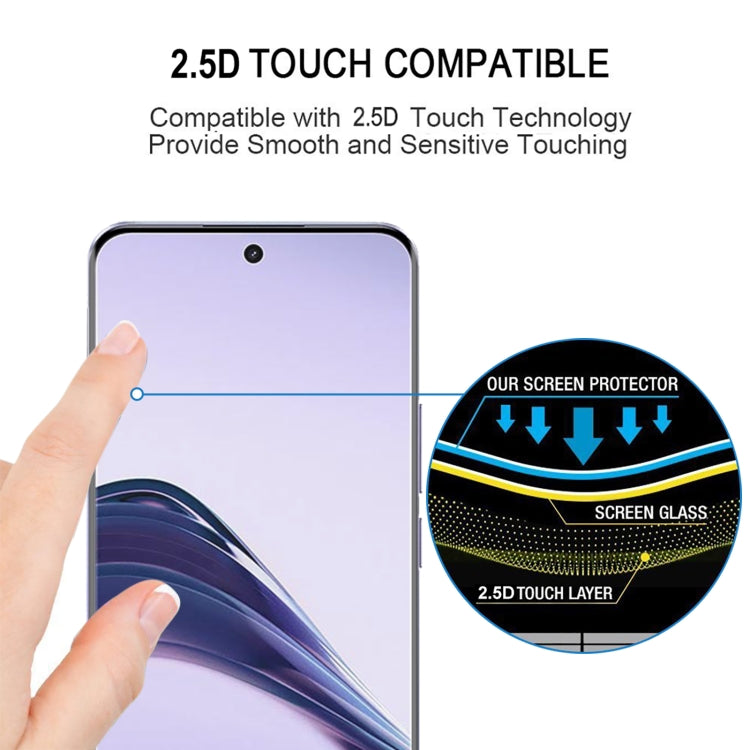 For Realme 13 Pro 3D Curved Edge Full Screen Tempered Glass Film