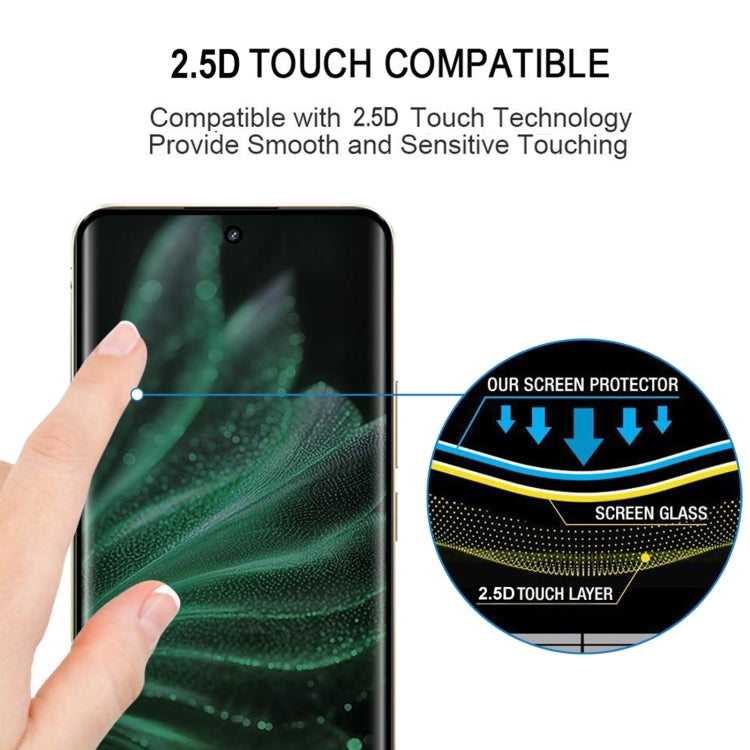 For Realme P2 Pro 3D Curved Edge Full Screen Tempered Glass Film
