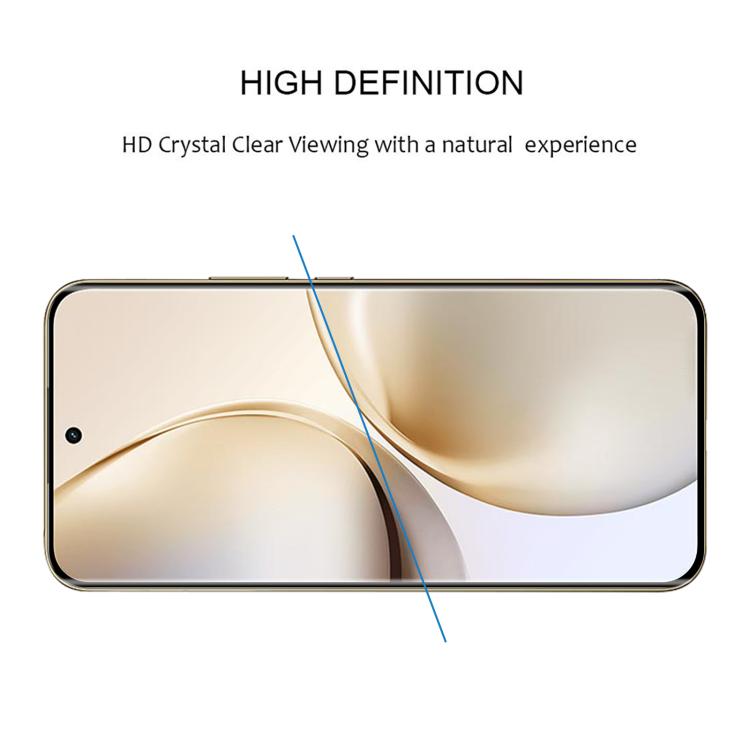For Realme 14 Pro+ 3D Curved Edge Full Screen Tempered Glass Film