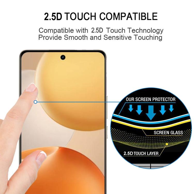 For Realme P4 Pro 5G 3D Curved Edge Full Screen Tempered Glass Film