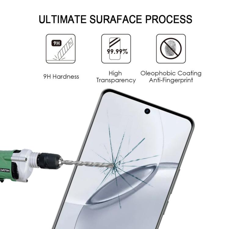 For Realme 16 Pro+ 5G 3D Curved Edge Full Screen Tempered Glass Film