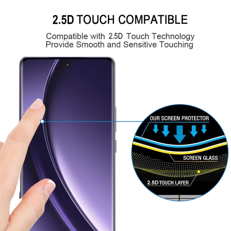 For Realme GT Neo6 / GT 6T / GT 6 25pcs 3D Curved Edge Full Screen Tempered Glass Film