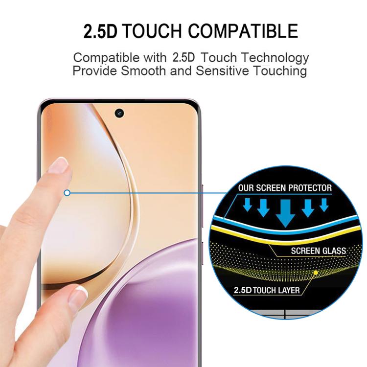 For Realme 14 Pro 25pcs 3D Curved Edge Full Screen Tempered Glass Film