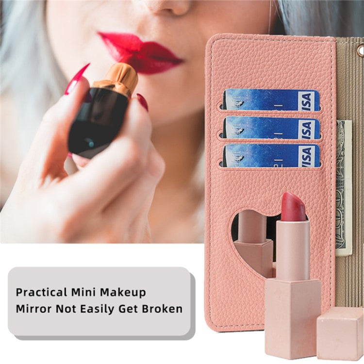 For Sharp Aquos R9 Crossbody Litchi Texture Leather Phone Case