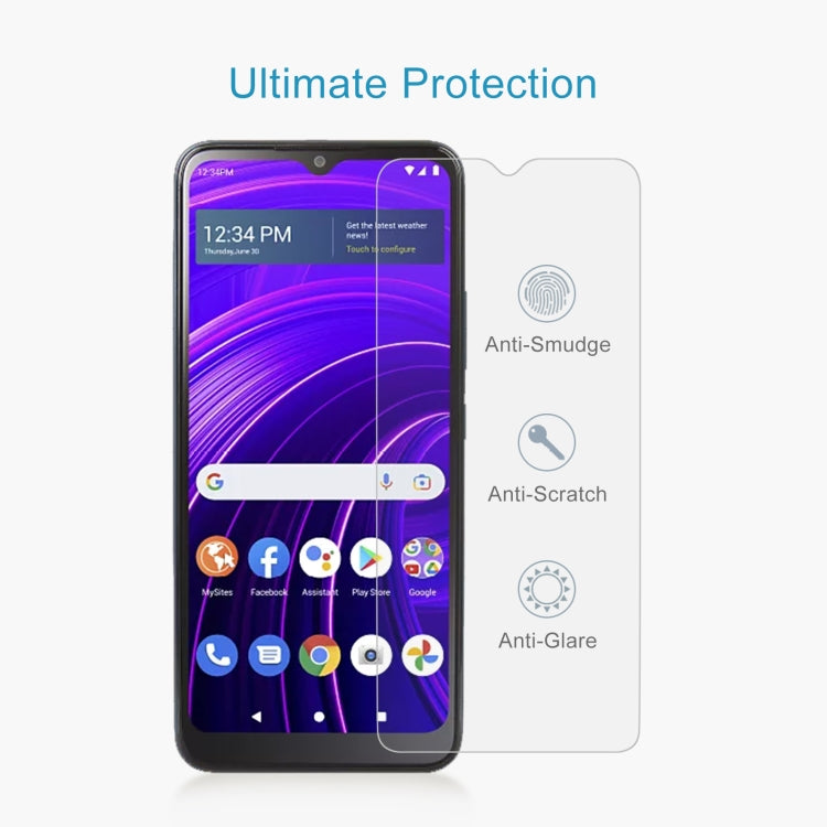 For BLU View Speed 5G 10pcs 0.26mm 9H 2.5D Tempered Glass Film