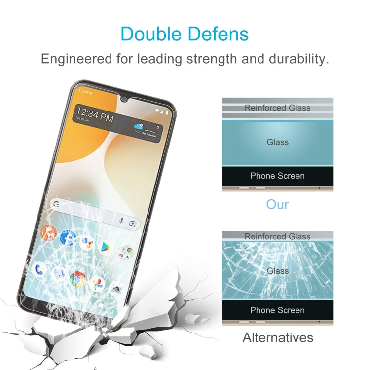 For BLU View 5 10pcs 0.26mm 9H 2.5D Tempered Glass Film