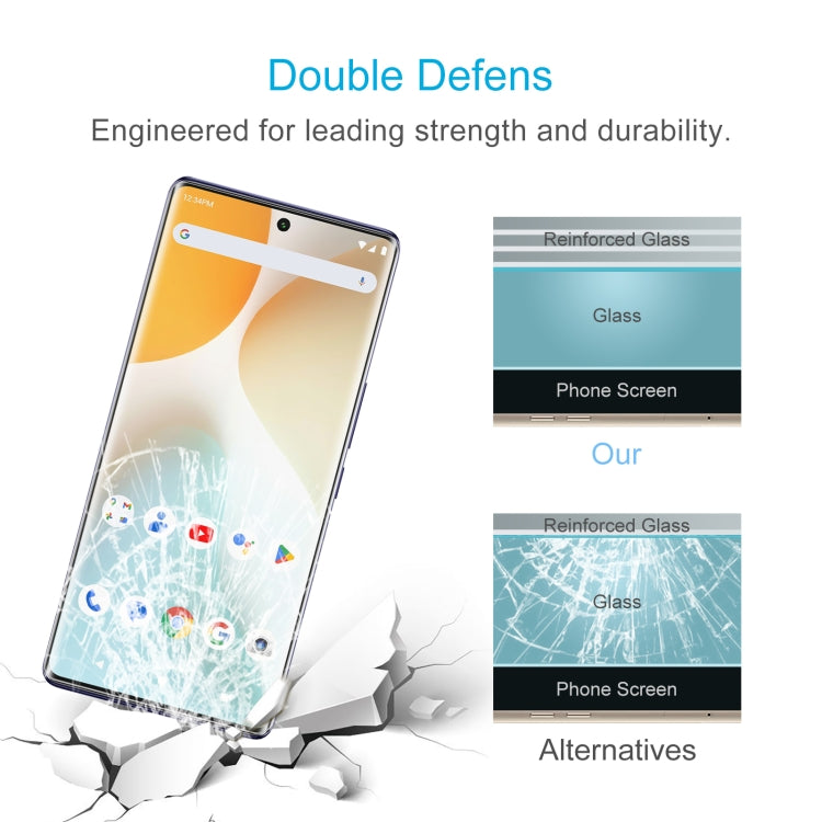 For BLU Bold K50 10pcs 0.26mm 9H 2.5D Tempered Glass Film