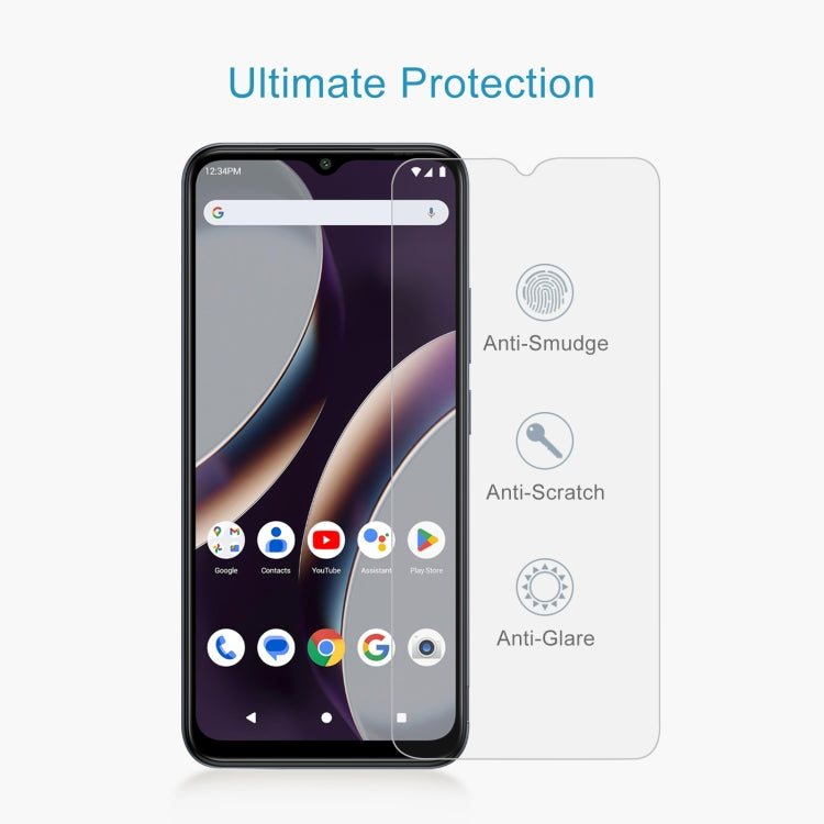 For BLU C9 10pcs 0.26mm 9H 2.5D Tempered Glass Film
