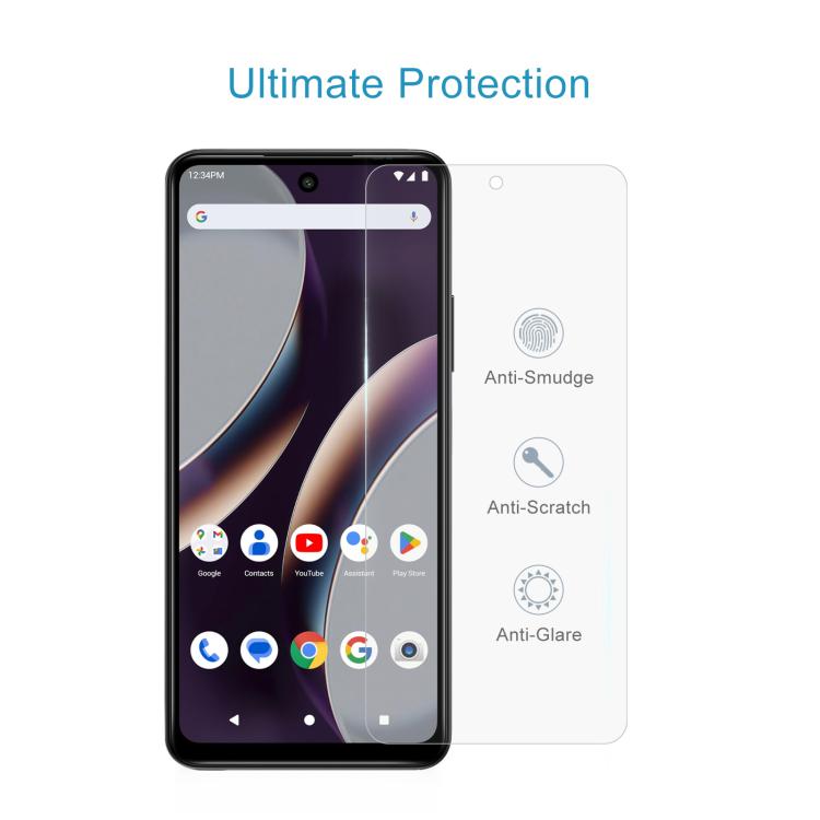 For BLU Bold K10 10pcs 0.26mm 9H 2.5D Tempered Glass Film