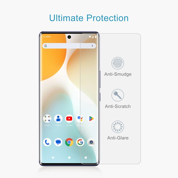For BLU Bold K50 50pcs 0.26mm 9H 2.5D Tempered Glass Film