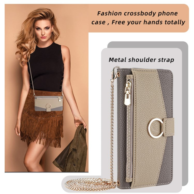 For Fujitsu Arrows We2 Crossbody Litchi Texture Leather Phone Case
